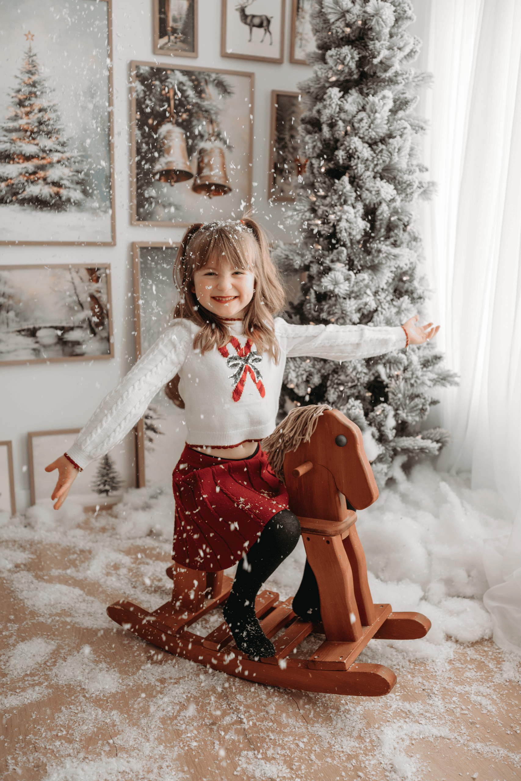 Holiday family photography session in Prince George, BC.